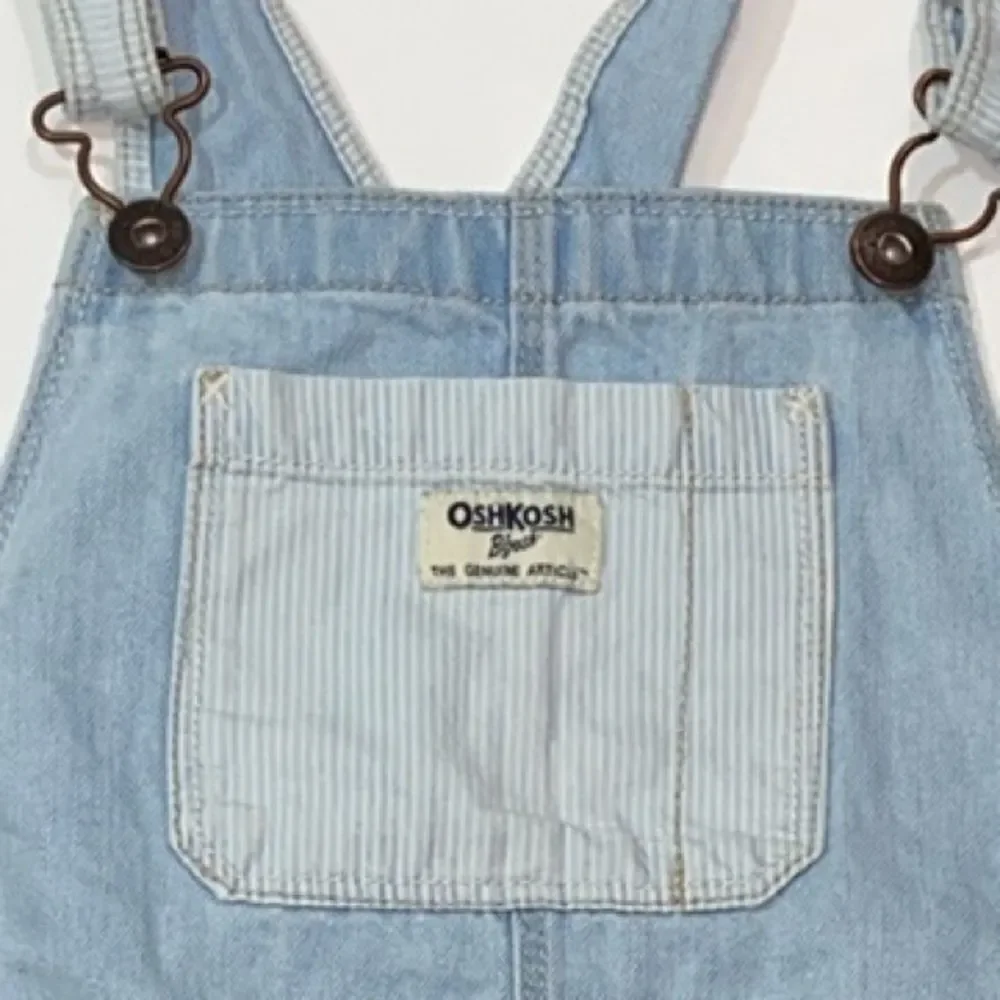 Vintage 90s Oshkosh Bgosh VESTBAK EST 1895  💯 Cotton OVERALL